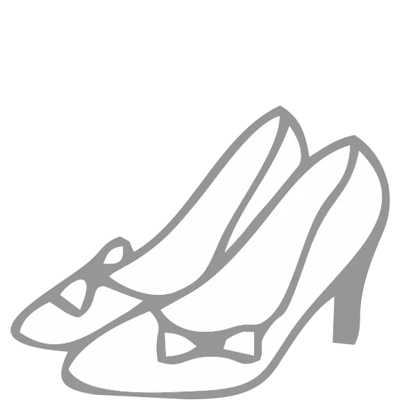 Poročni obleka in čevlji - Nakup